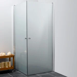 Classic lige brusehjørne 200×80 frost