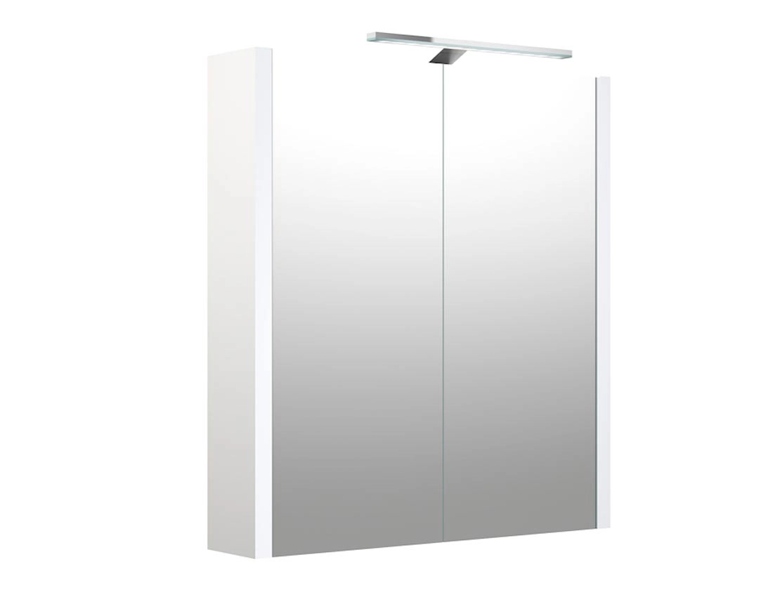 Clara spejlskab 60x65 med eludtag og LED lys 5485 1