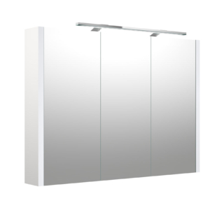 Clara spejlskab 90x65 med eludtag og LED lys 5491 1