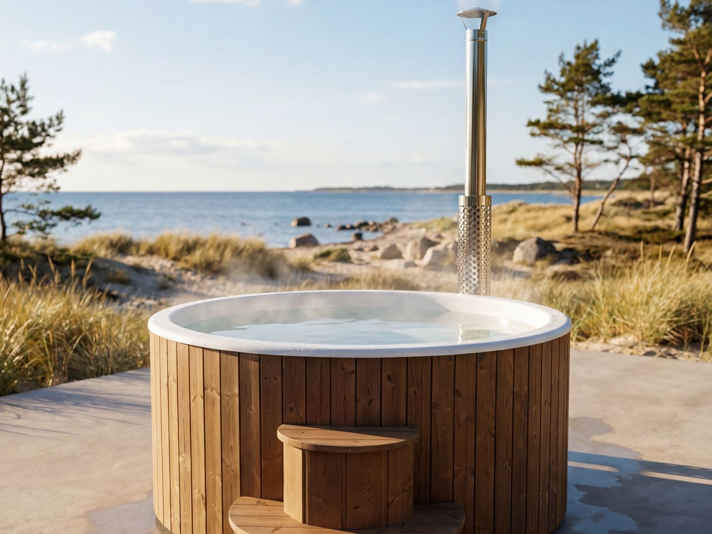 Skagerrak Vildmarksbad - hvid - Billede 2