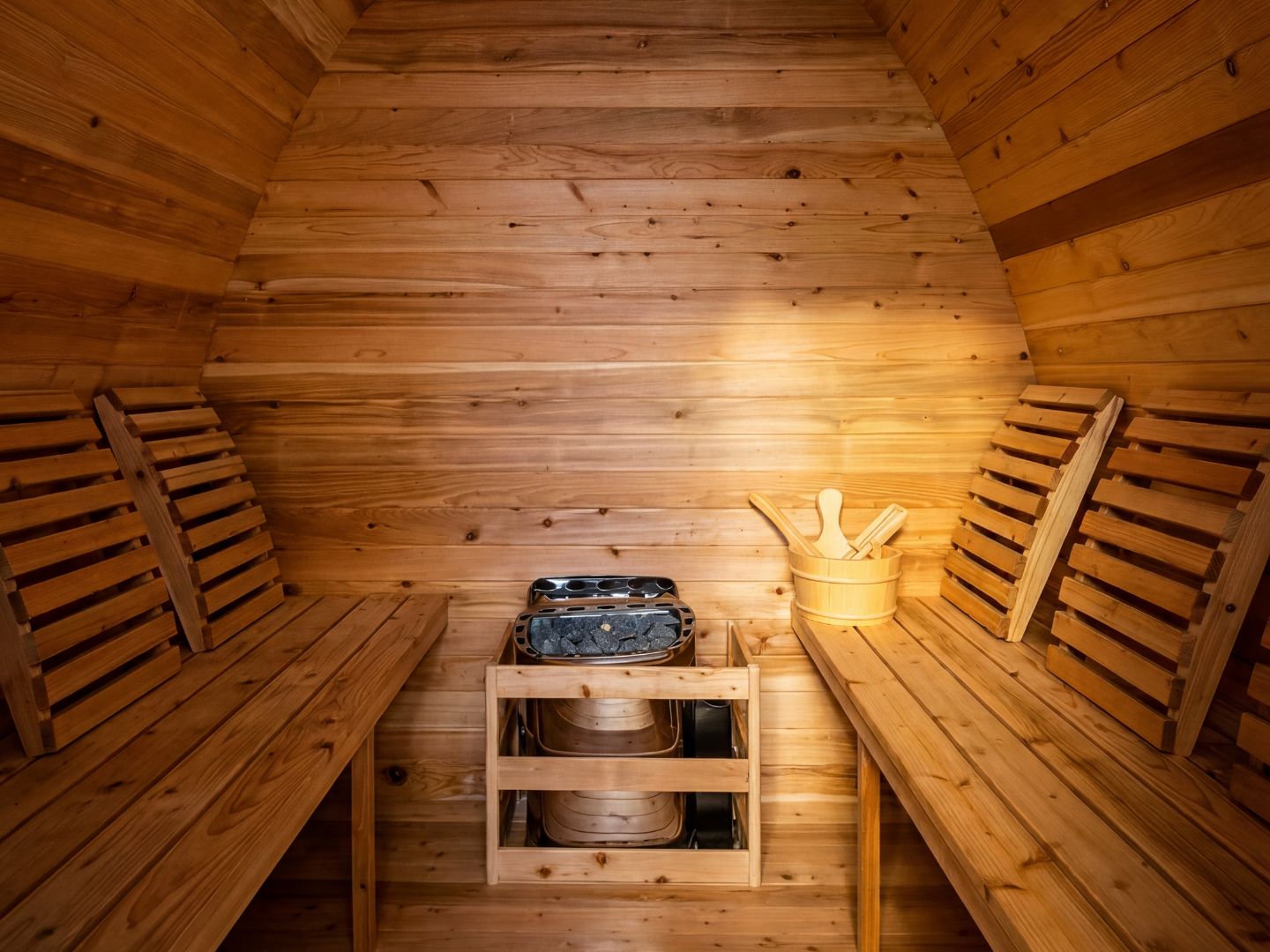Nordland Rustic udendørs sauna - Billede 2