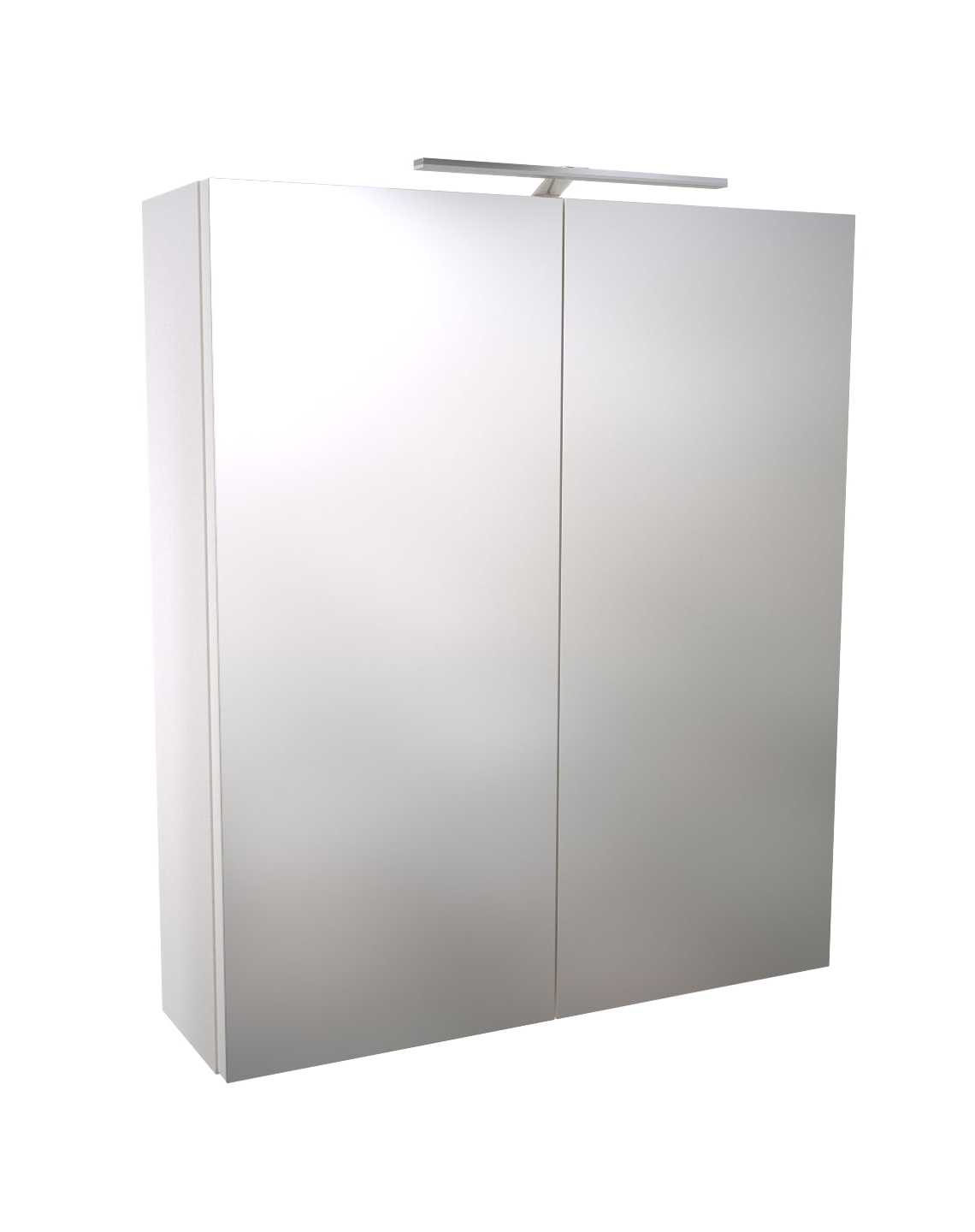 Scandic spejlskab 80x70 med eludtag og LED lys 5457