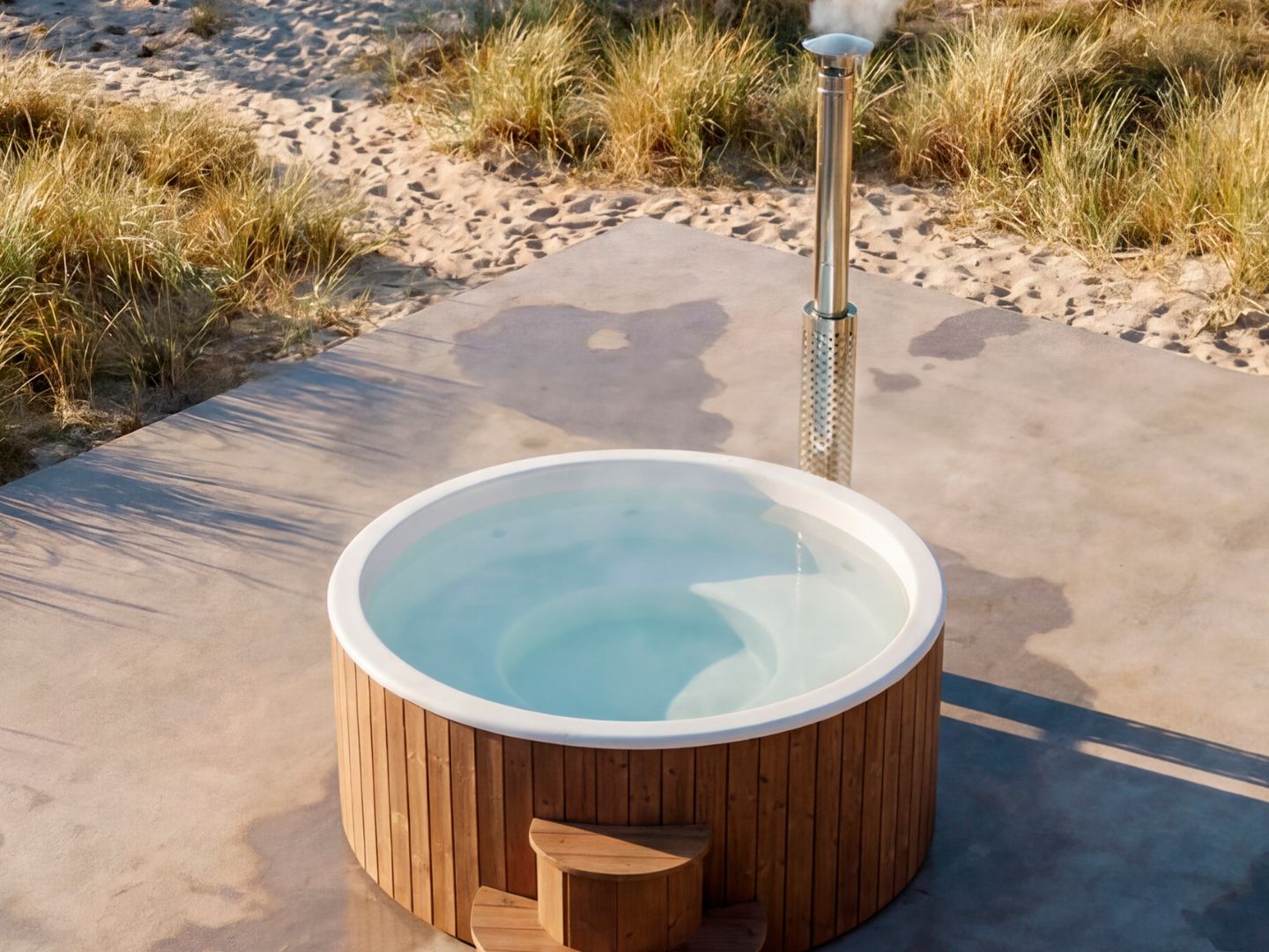 Skagerrak Vildmarksbad - hvid - Billede 3