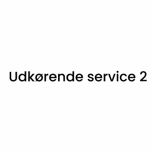 Udkørende service 2
