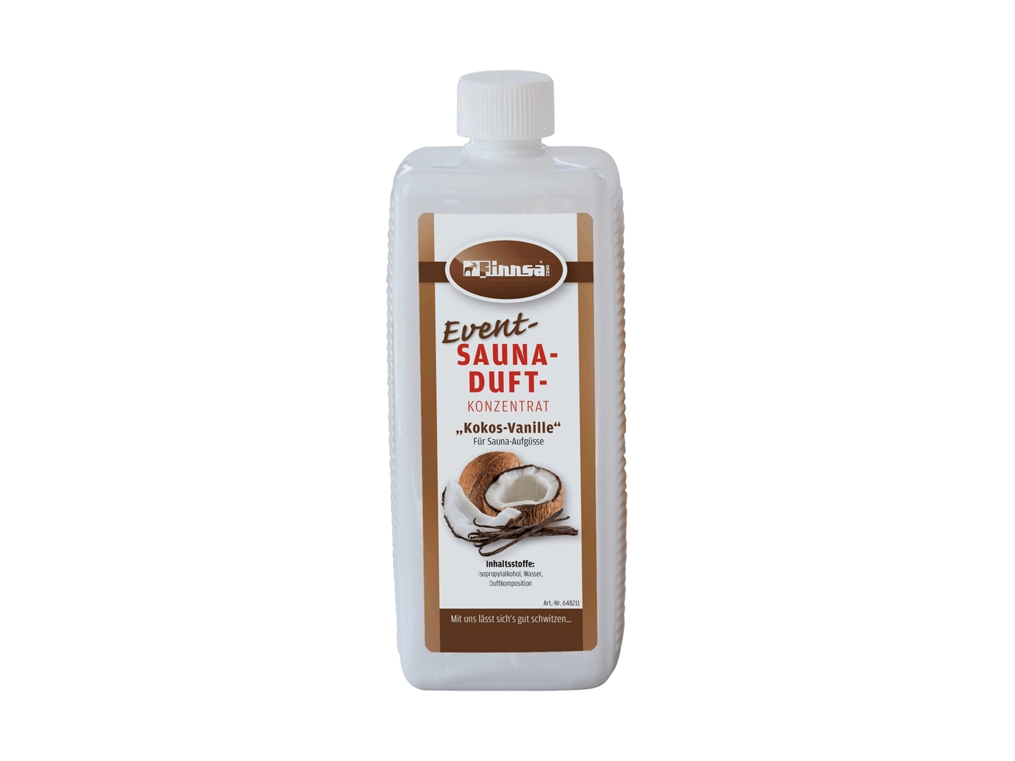 Dampbads duft Kokos Vanilje 1 liter