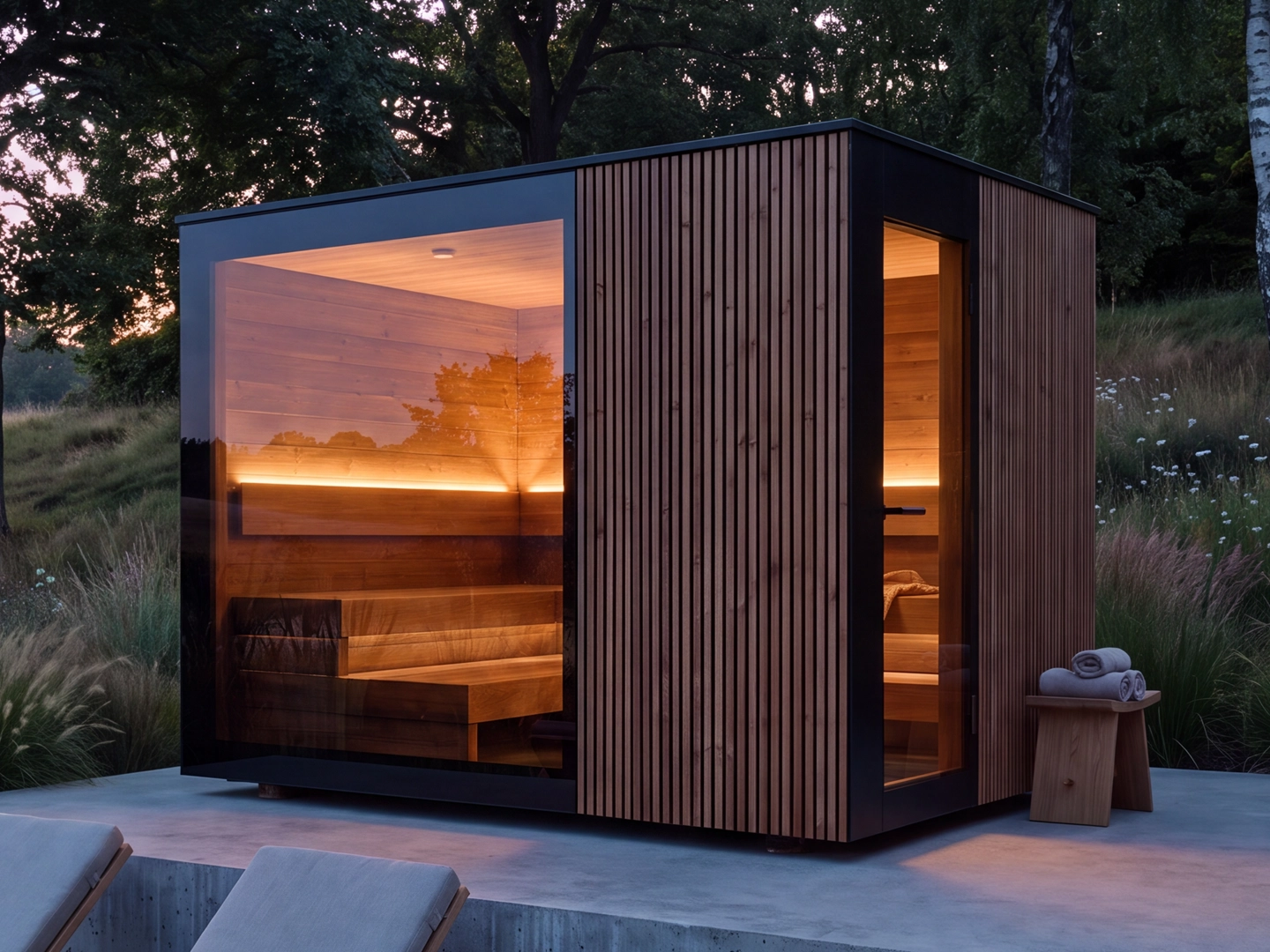 Signature L udendørs sauna - Billede 2